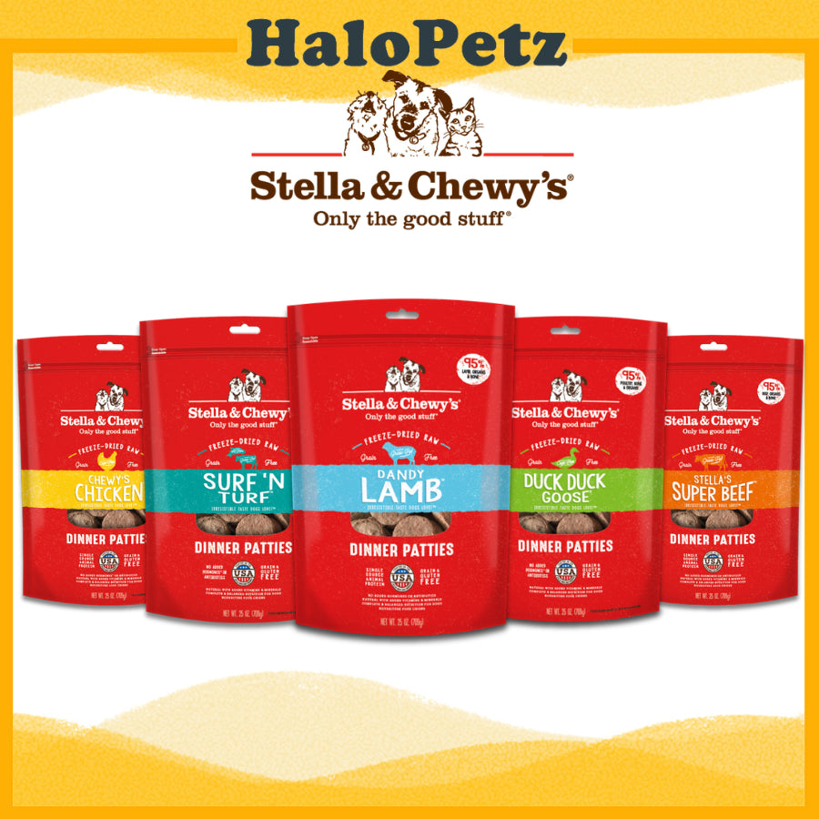 Stella & Chewy's Freeze-Dried Raw Dinner Patties for Dogs 25oz | Complete Raw Diet