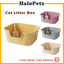 Cat Litter Box Semi-enclosed Anti-splash Cat Toilet