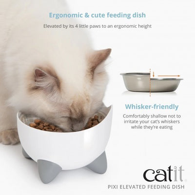 Catit Pixi Elevated Feeding Dish for Cats 200ml