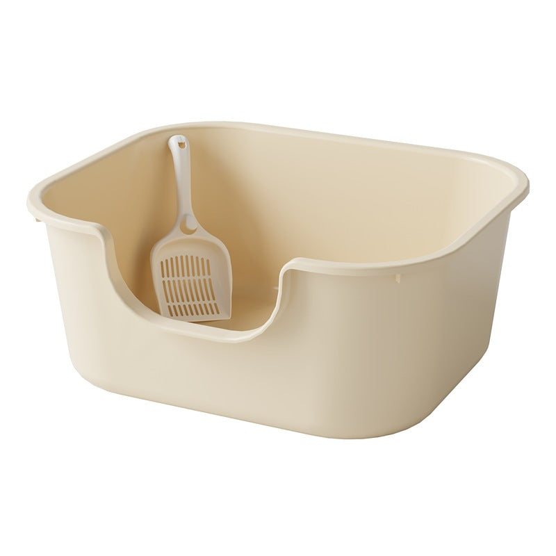 Cat Litter Box Semi-enclosed Anti-splash Cat Toilet