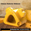 Hamster Accessories Ceramic House Hideout Feeding Food Bowl