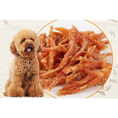 Myfoodie Global Natural Air Dried Chicken Duck Jerky Dog Treat
