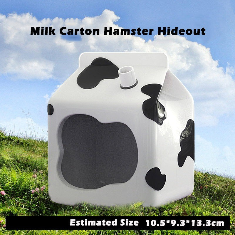 Hamster Accessories Ceramic House Hideout Feeding Food Bowl