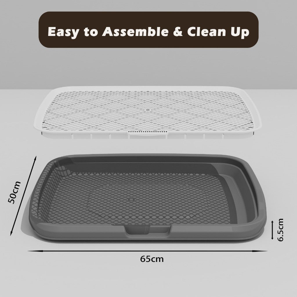Dog Toilet Tray Dog Training Toilet Potty Tray Pet Dog Pee Tray Potty Tray 65x50cm