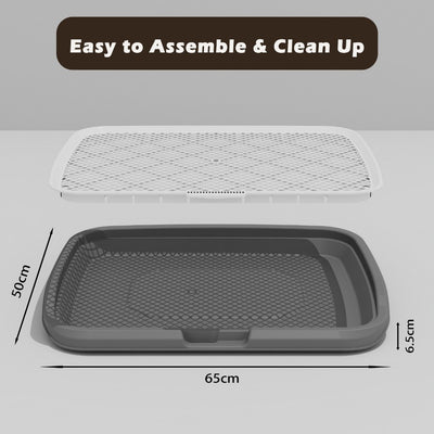 Dog Toilet Tray Dog Training Toilet Potty Tray Pet Dog Pee Tray Potty Tray 65x50cm