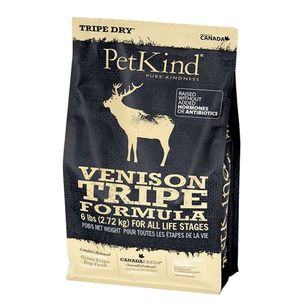 Petkind Triple Formula Dog Tripe Dry Food 6lbs | Grain-Free with Green Tripe