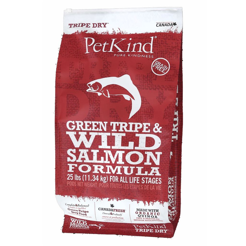 Petkind Triple Formula Dog Tripe Dry Food 25lbs | Grain-Free with Green Tripe