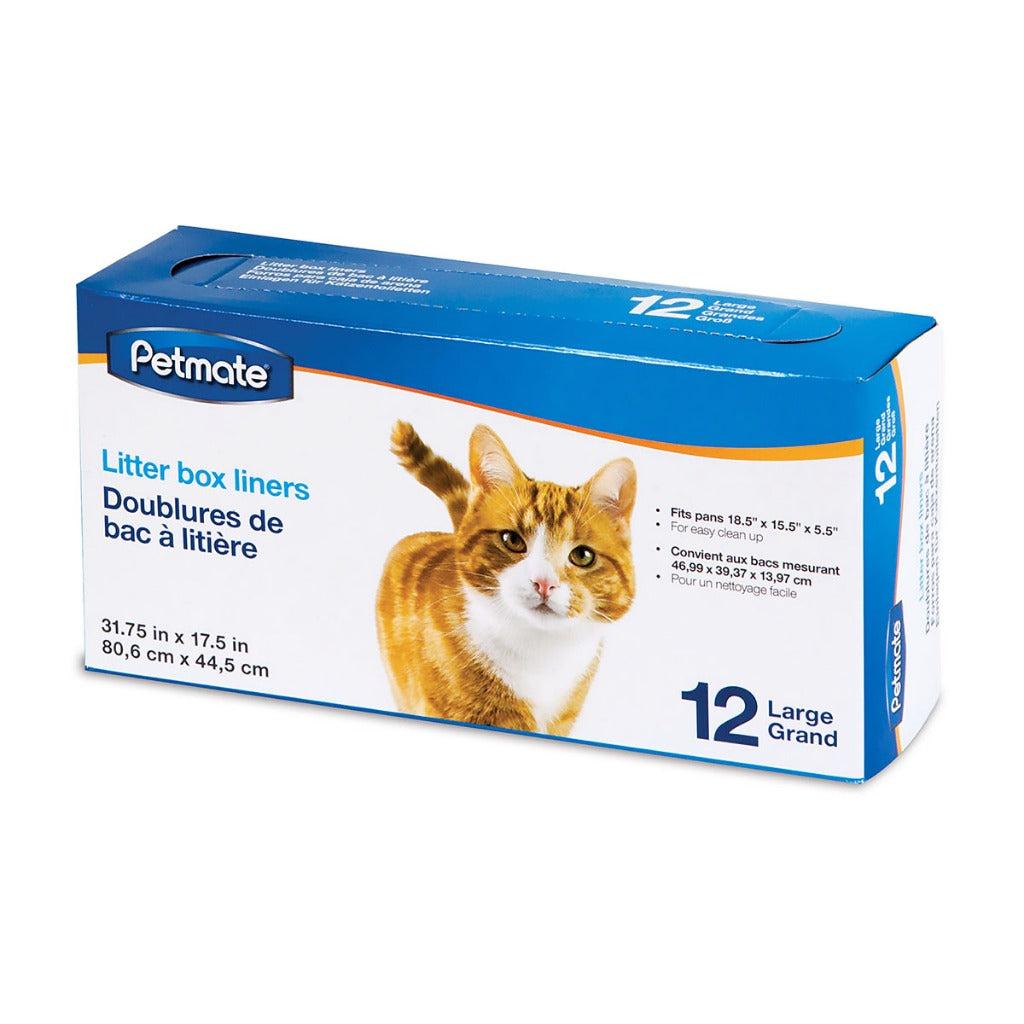 Petmate Cat Litter Pan Liners | Jumbo | Large | Medium