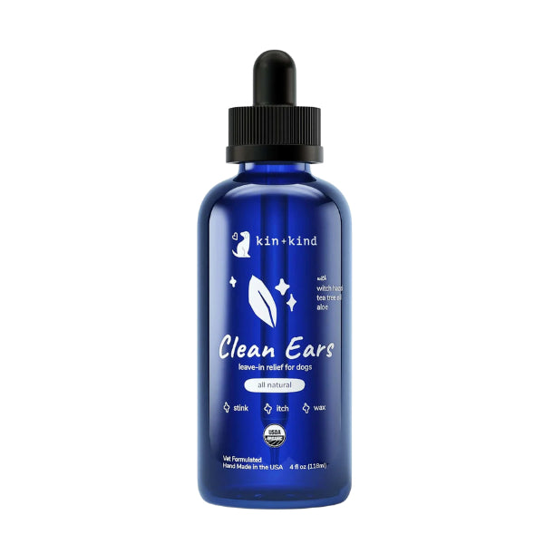 Kin+Kind Natural Dog & Cat Shampoo, Conditioner, Waterless Bath, Ear Cleansing, Flea & Tick, Hot Spot Relief