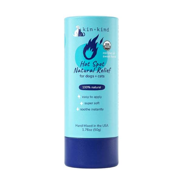 Kin+Kind Natural Dog & Cat Shampoo, Conditioner, Waterless Bath, Ear Cleansing, Flea & Tick, Hot Spot Relief
