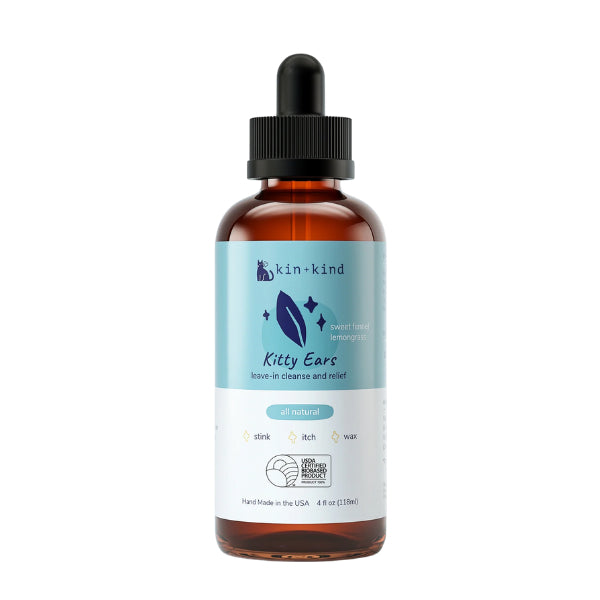 Kin+Kind Natural Dog & Cat Shampoo, Conditioner, Waterless Bath, Ear Cleansing, Flea & Tick, Hot Spot Relief