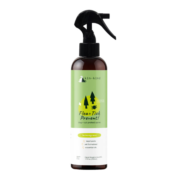 Kin+Kind Natural Dog & Cat Shampoo, Conditioner, Waterless Bath, Ear Cleansing, Flea & Tick, Hot Spot Relief