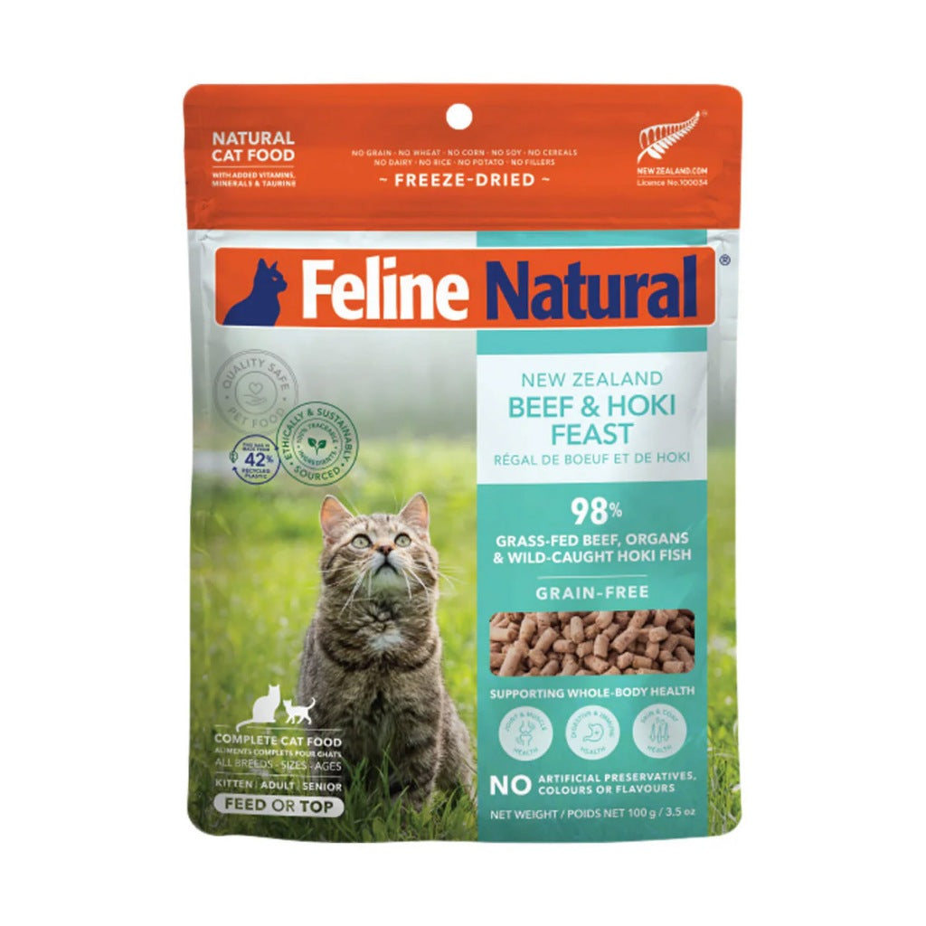 Feline Natural Freeze Dried Cat Food 100g