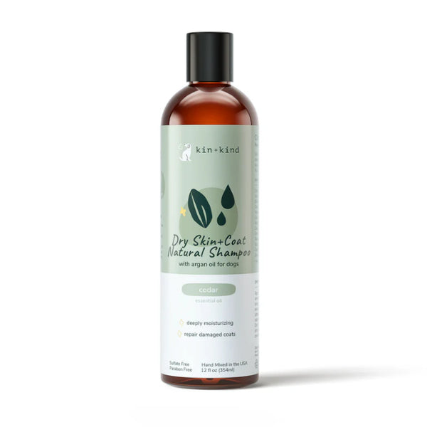 Kin+Kind Natural Dog & Cat Shampoo, Conditioner, Waterless Bath, Ear Cleansing, Flea & Tick, Hot Spot Relief
