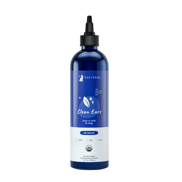 Kin+Kind Natural Dog & Cat Shampoo, Conditioner, Waterless Bath, Ear Cleansing, Flea & Tick, Hot Spot Relief