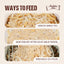 Absolute Bites Freeze Dried Wild Flakes Meat Flakes Toppers for Cats & Dogs 100g