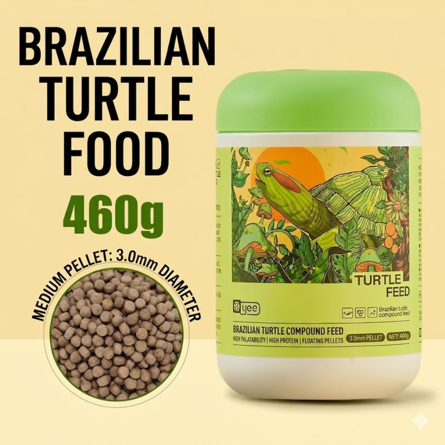 Yee Brazilian Turtle Feed Floating Pellet  - 1.5mm / 3mm / 5mm