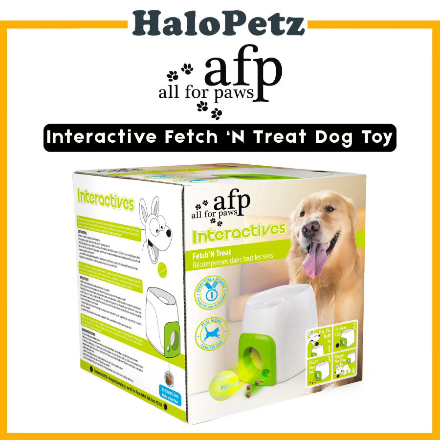 AFP Interactives Fetch N Treat Reward Puzzle Play Toy For Dogs