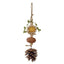 Bird Toy Accessories | Coconut Husk House for Birds | Rattan Ball Wooden Chew Toy