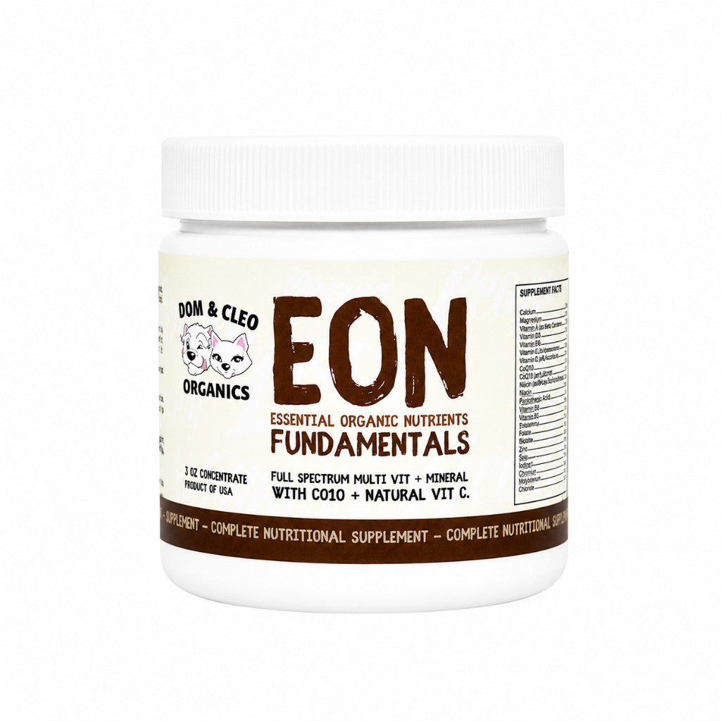 Dom & Cleo Supplement | Wild Fish | Cod Liver Oil | Panzyme | Joint | Probiotics | Dog & Cat | Digestive | Colostrum