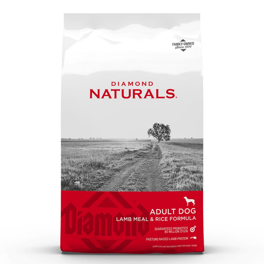 Diamond Naturals Dry Dog Food Lamb & Rice | Small Breed | Salmon & Potato