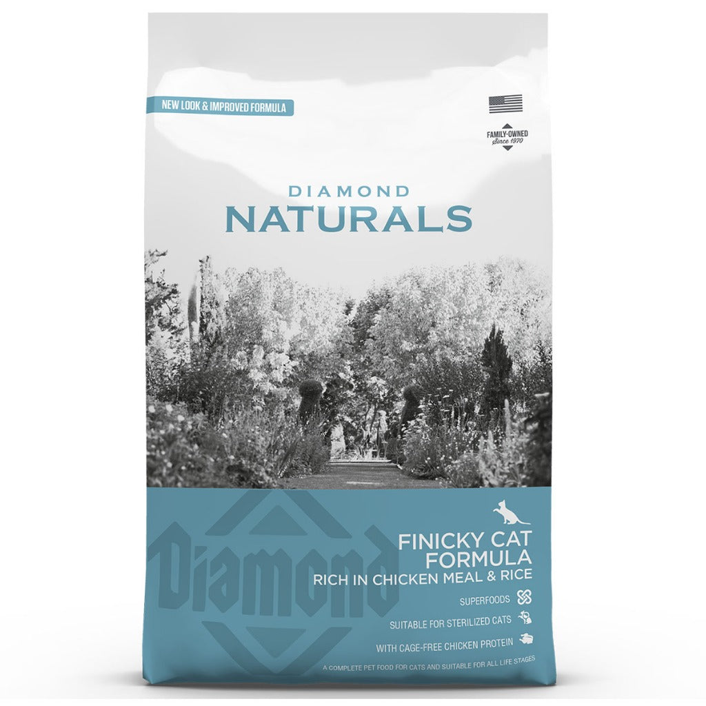Diamond Naturals Cat Chicken Dry Food- Finicky | Indoor | Kitten