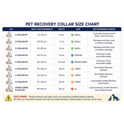 Pet Recovery E-Collar – Protective Cone Collar for Dogs & Cats