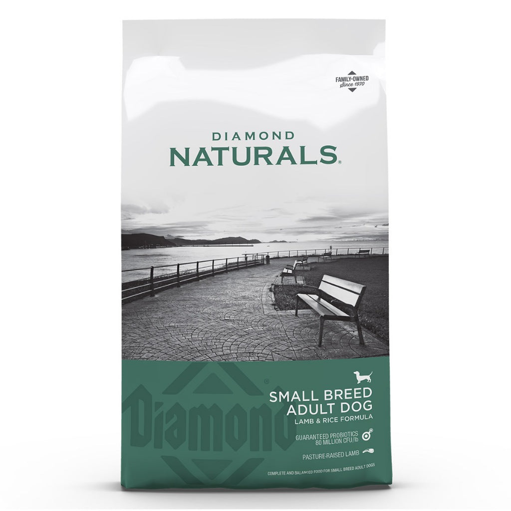 Diamond Naturals Dry Dog Food Lamb & Rice | Small Breed | Salmon & Potato
