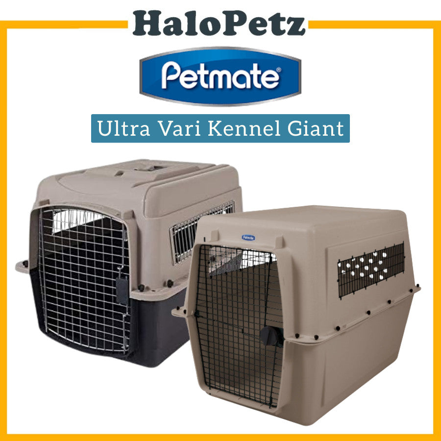 Petmate GIANT Vari Kennel Ultra Traditional for Pets | Travel Pet Carrier