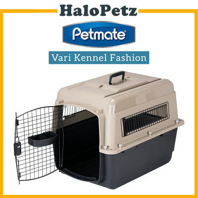 Petmate Vari Kennel Fashion | Dog | Travel Carrier | Pet Cage