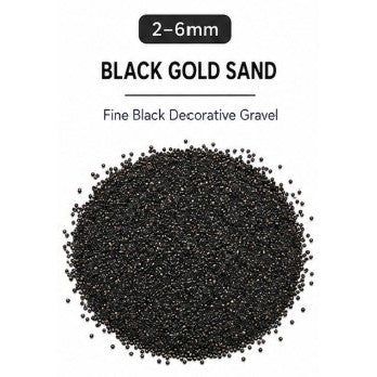 Aquarium Gravel 1kg | Natural River, Black Gold Sand & Pastel Mix