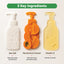 Loveabowl Clean-A-Bowl Pet-Safe Multi-Purpose Foam Wash 500ml | Apple & Unscented | Bowl, Toy & Fabric Cleaner | Odour