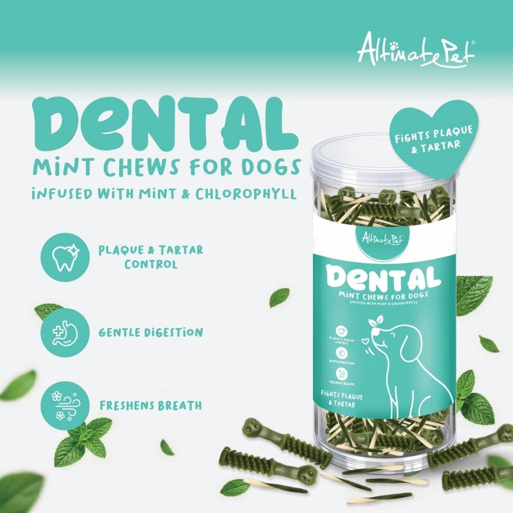 Altimate Pet Dental Chew Value Tub for Dogs