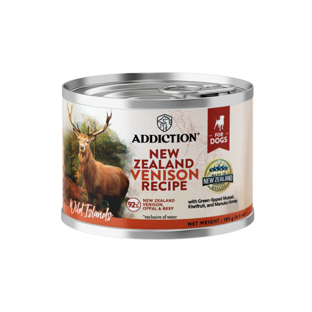Addiction Wild Islands Wet Dog Food 185g | Beef & Lamb, Chicken & Turkey, Venison | Premium Grain-Free Dog Food