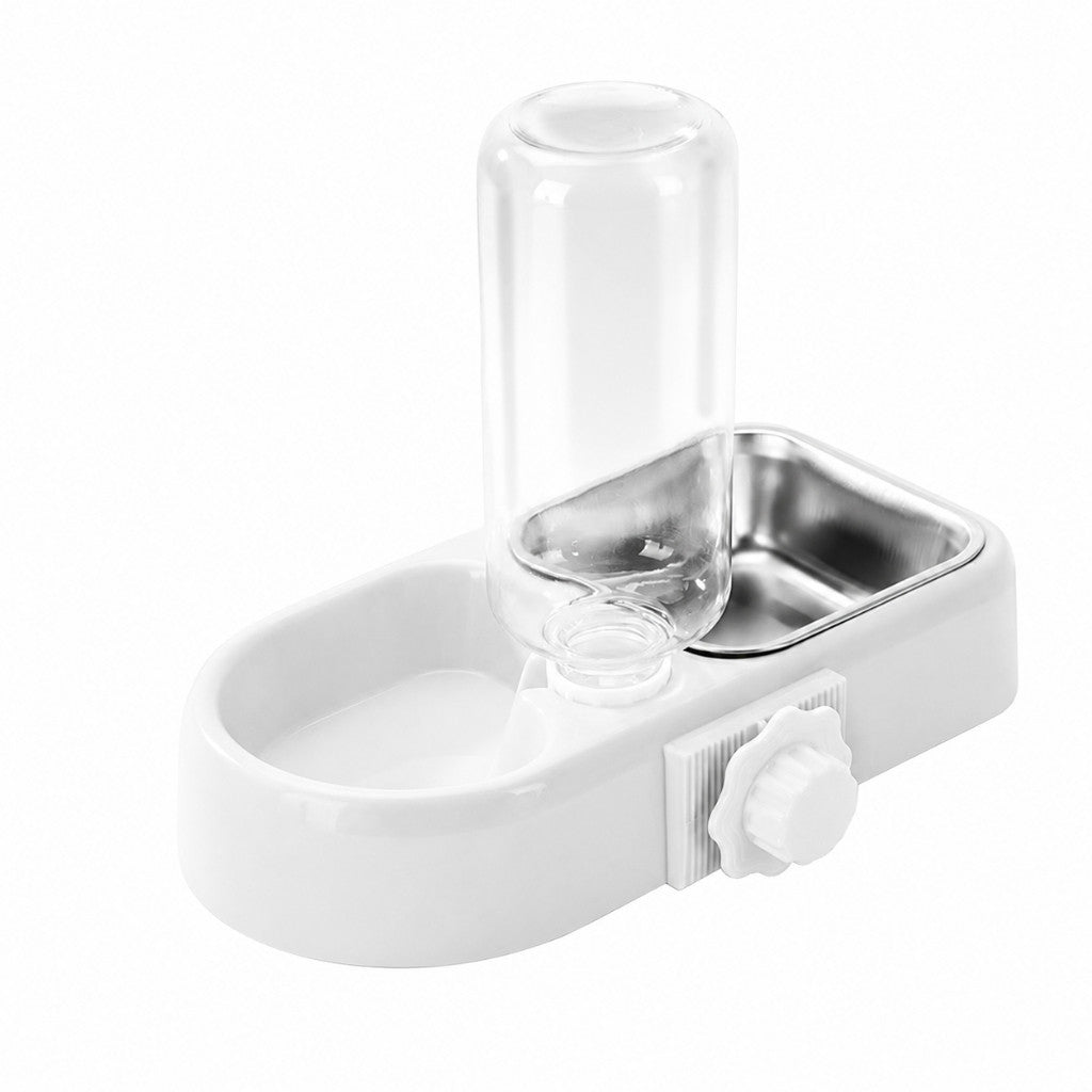 Hanging Pet Water Bottle & Cage Bowl Feeder