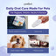 Loveabowl Clean-A-Tooth Pet Dental Finger Wipes 50pcs | Dog Rosemary & Cat Unscented | Plaque & Tartar Oral Care