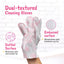 Loveabowl Clean-A-Dog & Clean-A-Cat Stress-Free Pet Cleaning Gloves 2pcs | Waterless Grooming Wipes | Cica, Cherry Bloss