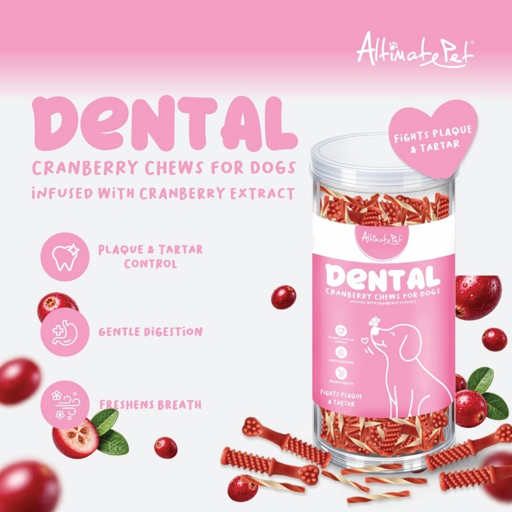 Altimate Pet Dental Chew Value Tub for Dogs