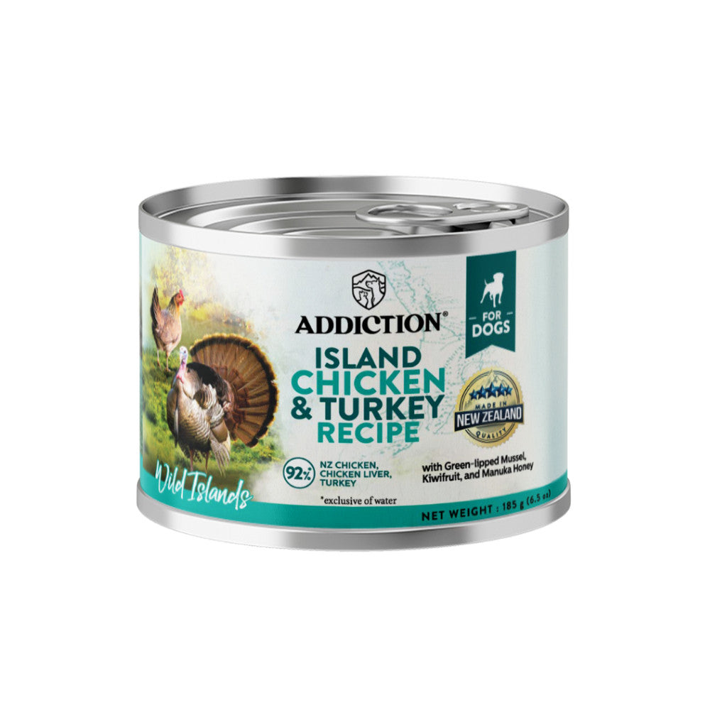 Addiction Wild Islands Wet Dog Food 185g | Beef & Lamb, Chicken & Turkey, Venison | Premium Grain-Free Dog Food