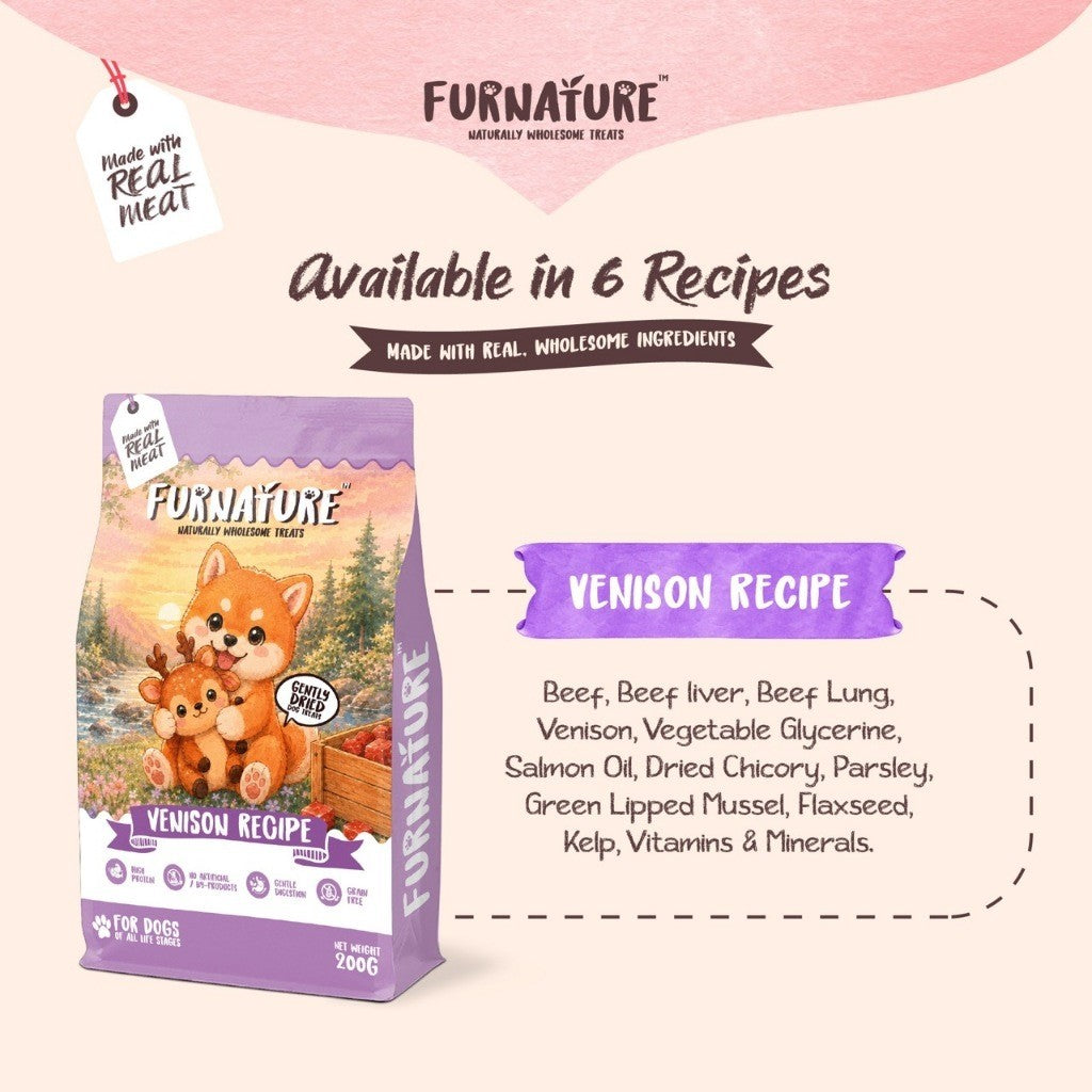 FurNature Natural Wholesome Gently Dried Dog Treats