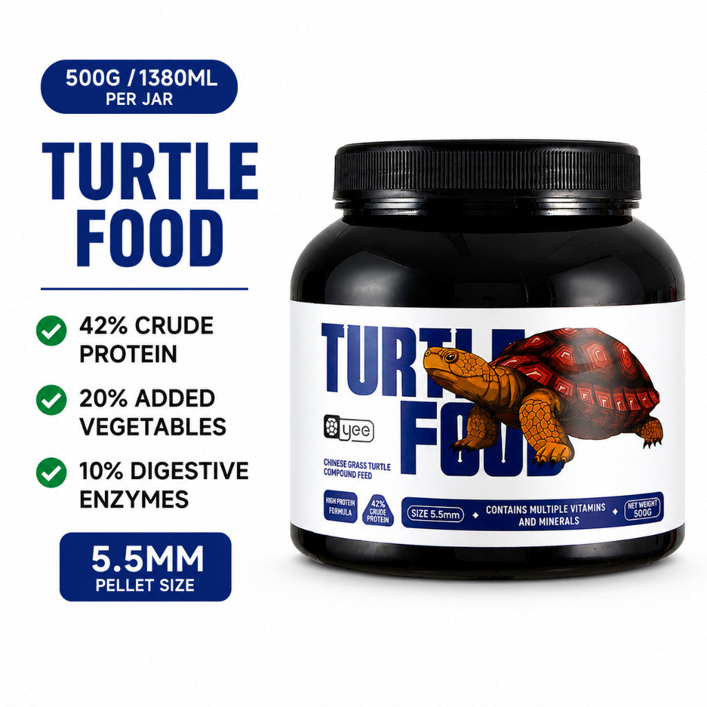 YEE Turtle Food High Calcium Terrapin Food for Tortoise and Turtles