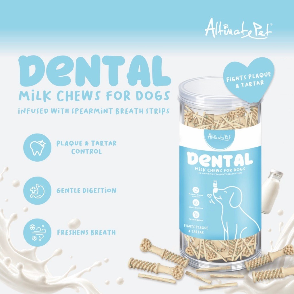 Altimate Pet Dental Chew Value Tub for Dogs