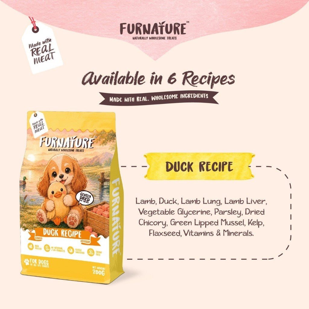 FurNature Natural Wholesome Gently Dried Dog Treats