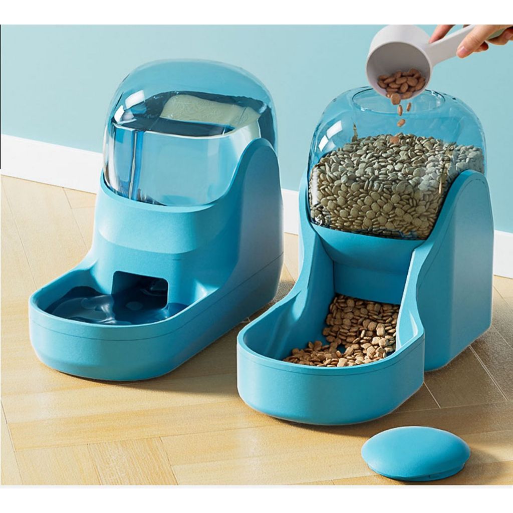 Hanging Pet Water Bottle & Cage Bowl Feeder
