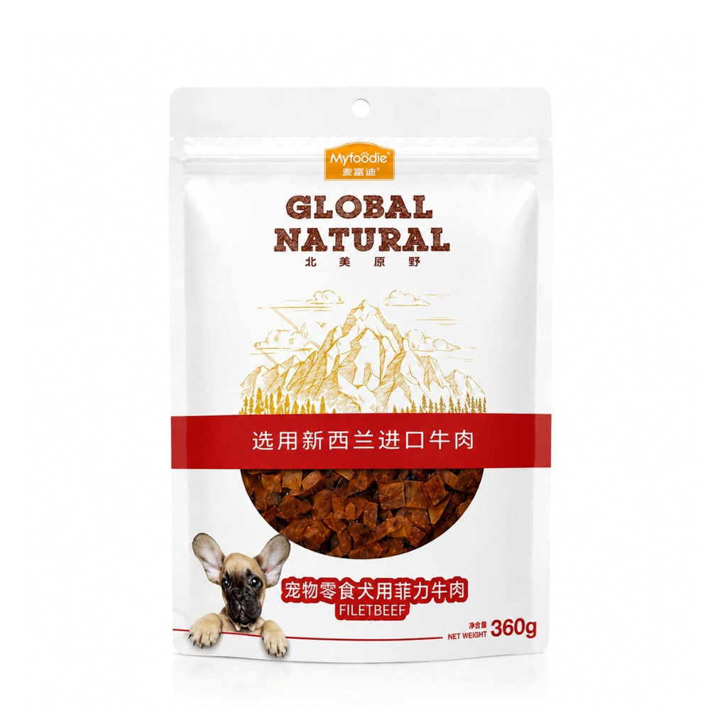 Myfoodie Global Natural Air Dried Chicken Duck Jerky Dog Treat