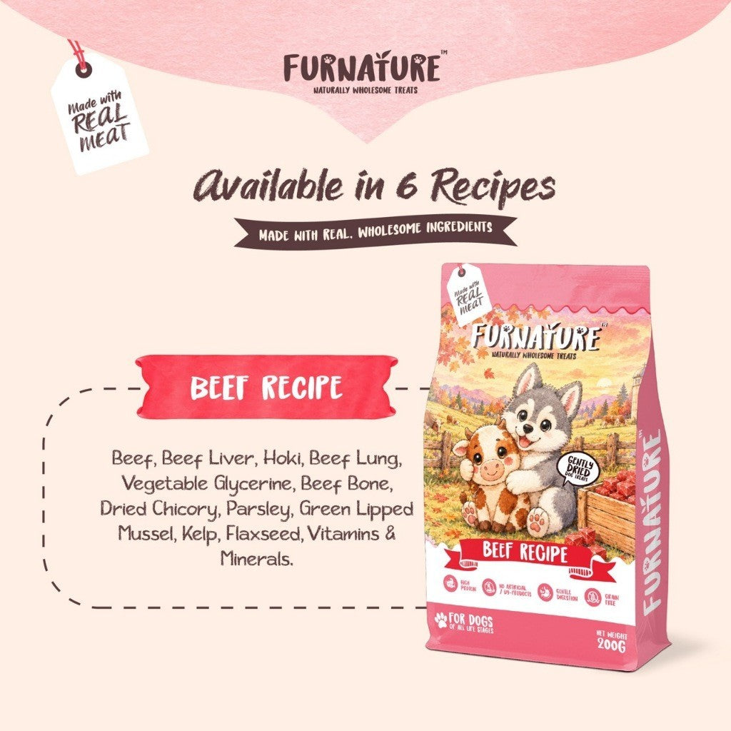 FurNature Natural Wholesome Gently Dried Dog Treats