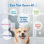 Loveabowl Clean-A-Dog & Clean-A-Cat Stress-Free Pet Cleaning Gloves 2pcs | Waterless Grooming Wipes | Cica, Cherry Bloss