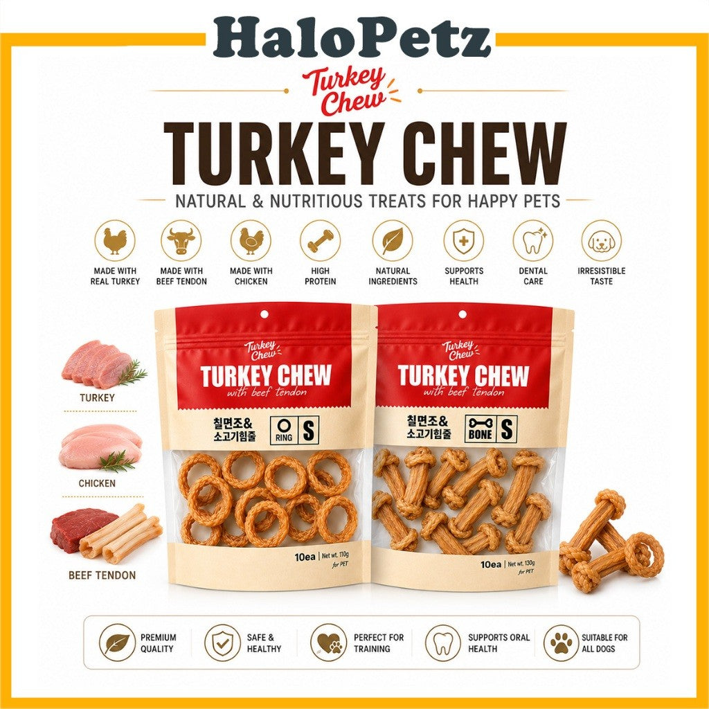 The Zoos Turkey Tendon Dog Treats/ Chews