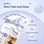 Loveabowl Clean-A-Tooth Pet Dental Finger Wipes 50pcs | Dog Rosemary & Cat Unscented | Plaque & Tartar Oral Care