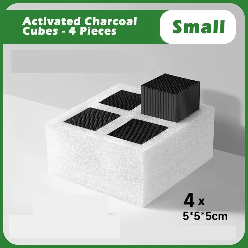 YEE Charcoal Cube Filter Media By Activated Carbon